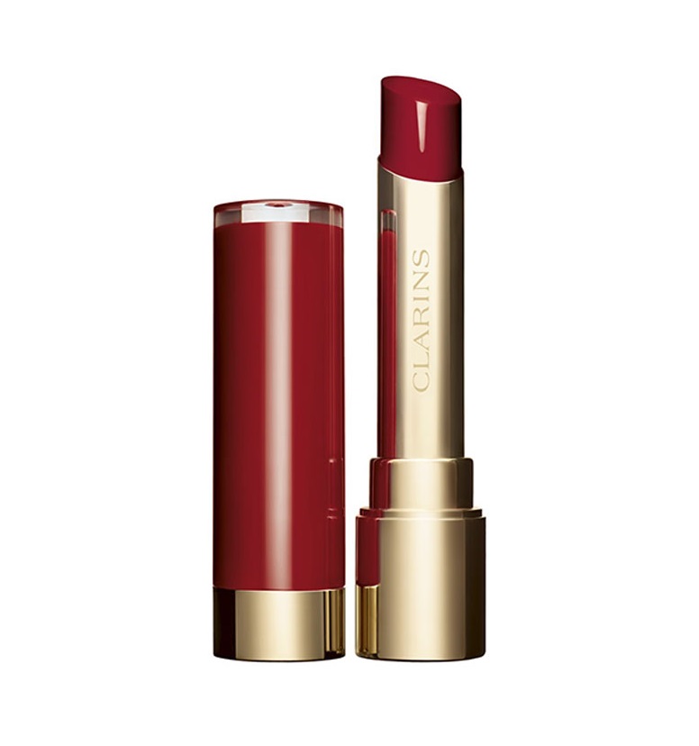 CLARINS JOLI ROUGE LACQUER 754 L DEEP RED