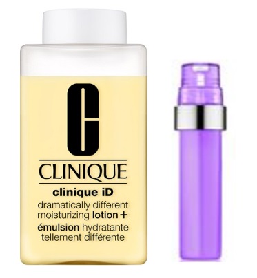 CLINIQUE ID DRAMATICALLY DIFFERENT MOISTURIZING LOTION 115ML X 2+ ACTIVE CONCENTRATE LINES & WRINKLES 10ML X 2