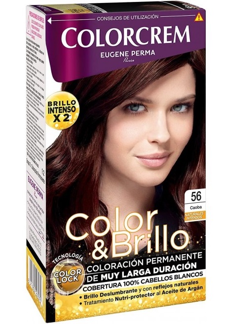 COLORCREM COLOR & BRILLO TINTE CAPILAR 56 CAOBA