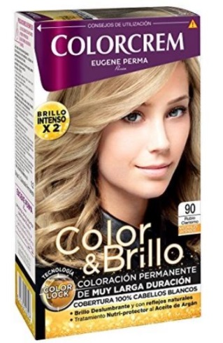 COLORCREM COLOR & BRILLO TINTE CAPILAR 90 RUBIO CLARISIMO