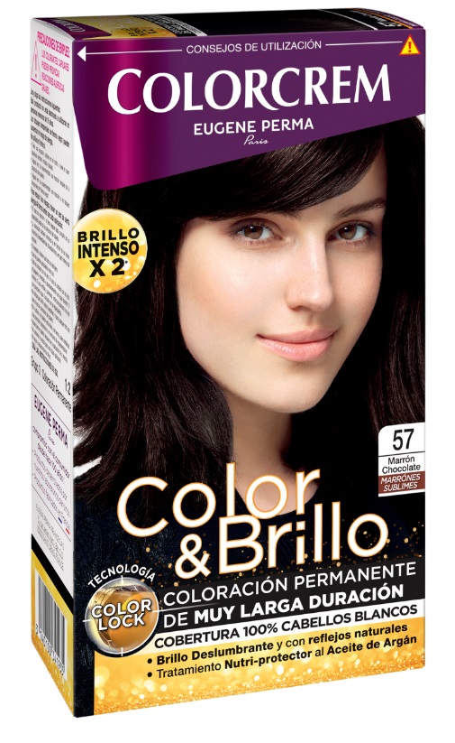 COLORCREM COLOR & BRILLO TINTE CAPILAR 57 MARRON CHOCOLATE