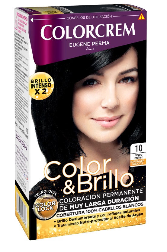 COLORCREM COLOR & BRILLO TINTE CAPILAR 10 NEGRO INTENSO