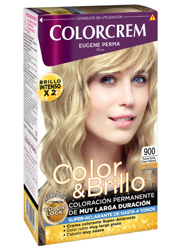 COLORCREM COLOR & BRILLO TINTE CAPILAR 900 RUBIO EXTRA CLARO NATURAL
