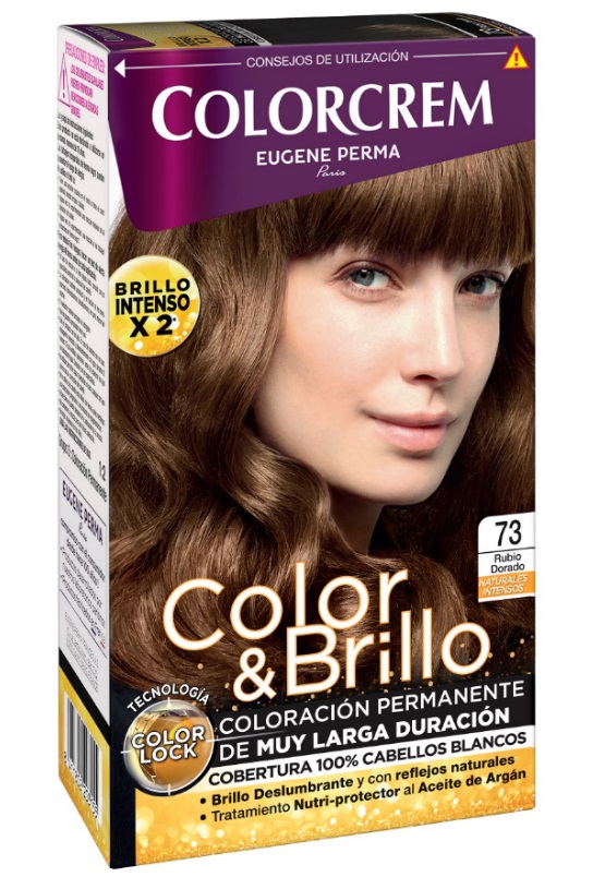 COLORCREM COLOR & BRILLO TINTE CAPILAR 73 RUBIO DORADO