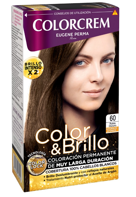 COLORCREM COLOR & BRILLO TINTE CAPILAR 60 RUBIO OSCURO