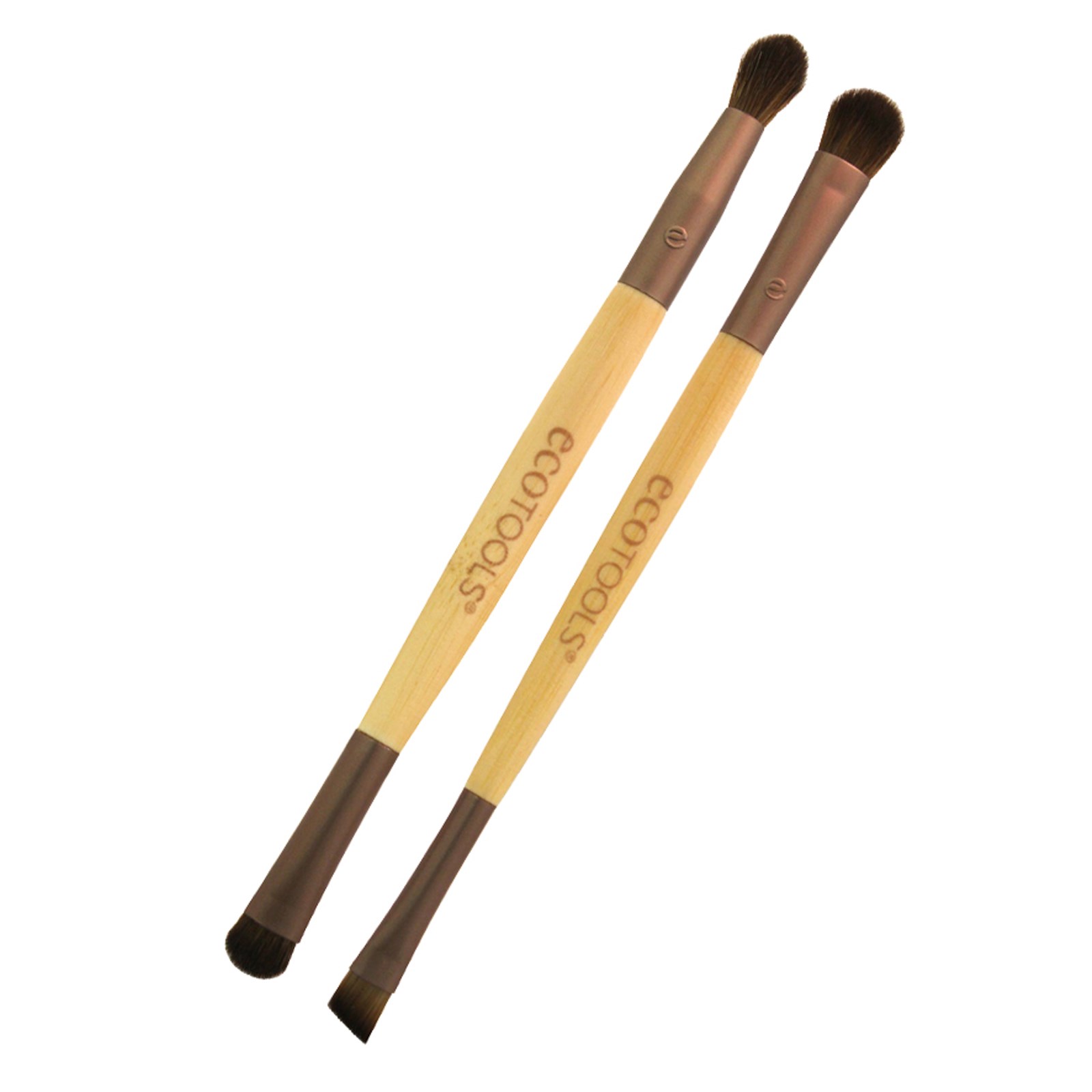 Ecotools Duo Set de Brochas de Dbole Punta para Ojos