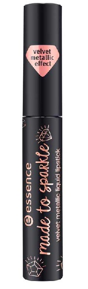 ESSENCE MADE TO SPARKLE - LABIAL LQUIDO VELVET METALLIC - 02GET SOME SPARKLE ON!