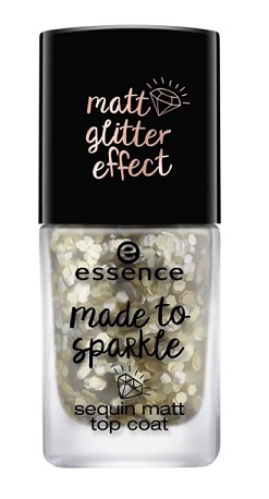 ESSENCE MADE TO SPARKLE - TOP COAT LENTEJUELAS 01 POUR SOME GLITTER ON ME
