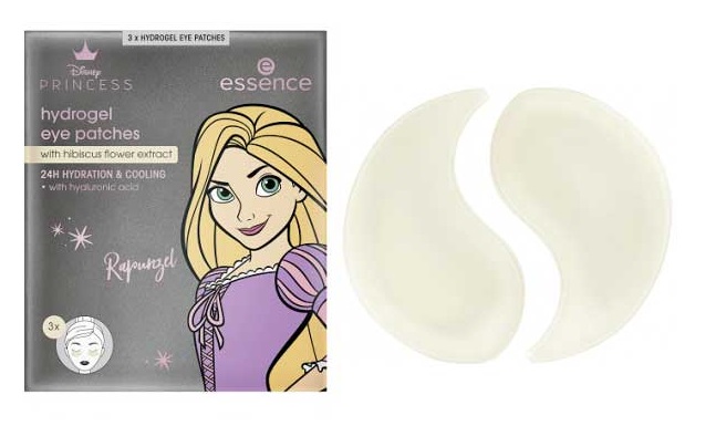 ESSENCE DISNEY PRINCESS PARCHES CONTORNO DE OJOS HIDROGEL RAPUNZEL 01 NEW BEGINNINGS 3 UDS