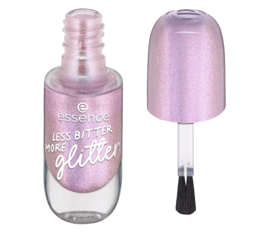 ESSENCE GEL NAIL COLOUR ESMALTE DE UAS 58 LESS BITTER MORE GILTTER