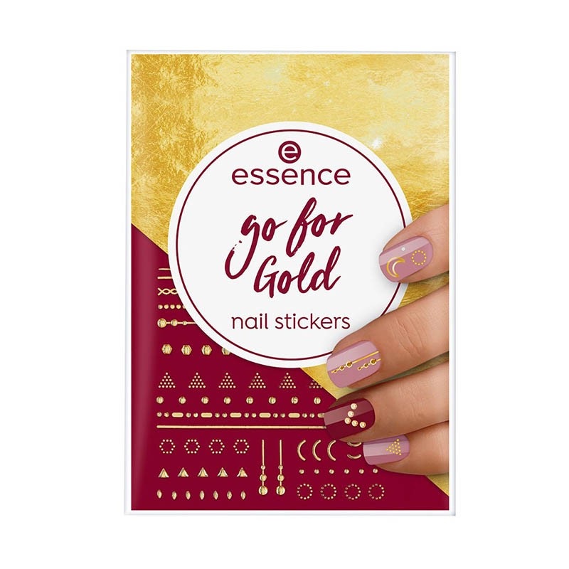 ESSENCE GO FOR GOLD NAIL STICKERS