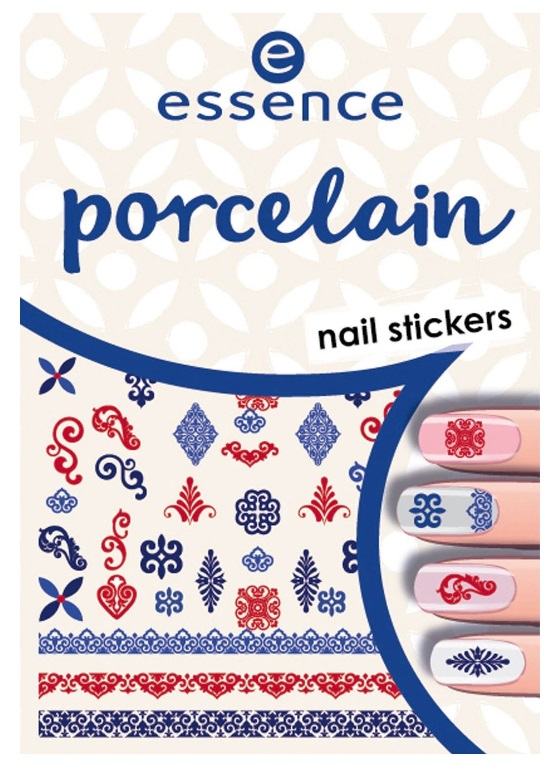 ESSENCE NAIL ART STICKERS PARA UAS 08 PORCELAIN