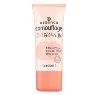 ESSENCE CAMOUFLAGE 2 IN 1 MAQUILLAJE-CORRECTOR 20 NUDE BEIGE