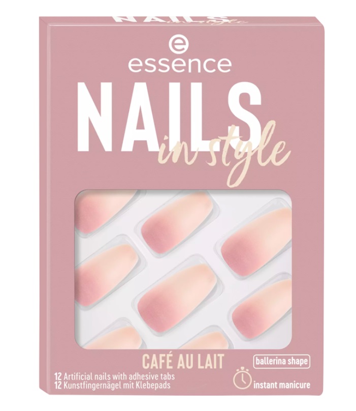 ESSENCE UAS POSTIZAS NAILS IN STYLE 16 CAFE AU LAIT