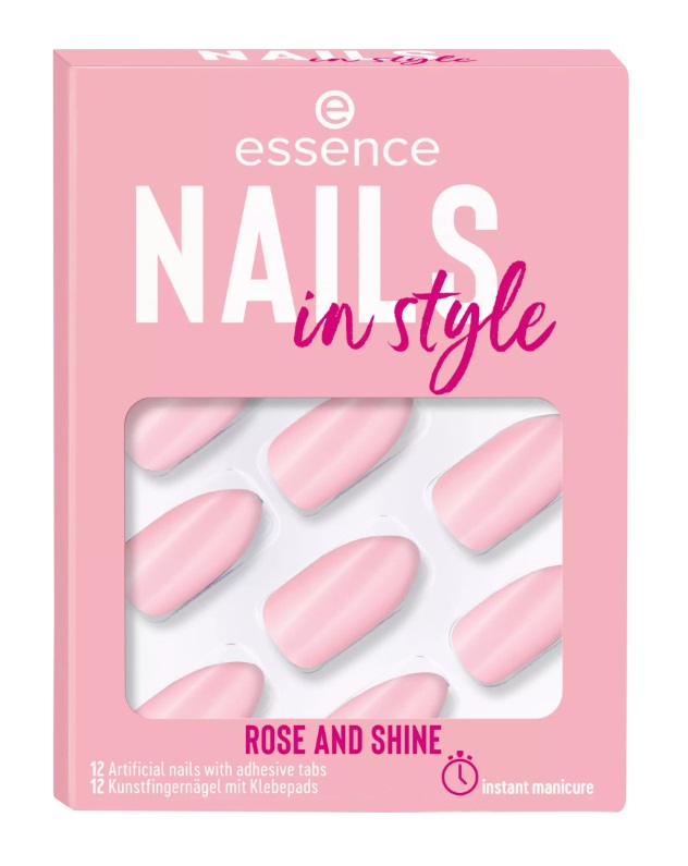 ESSENCE UÑAS POSTIZAS NAILS IN STYLE 14 ROSE AND SHINE