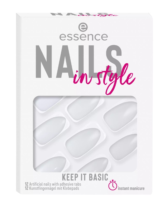 ESSENCE UAS POSTIZAS NAILS IN STYLE 15 KEEP IT BASIC