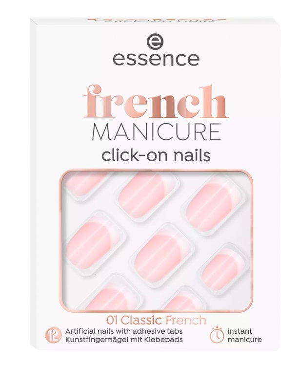 ESSENCE CLICK-ON FRENCH MANICURE UAS POSTIZAS 01