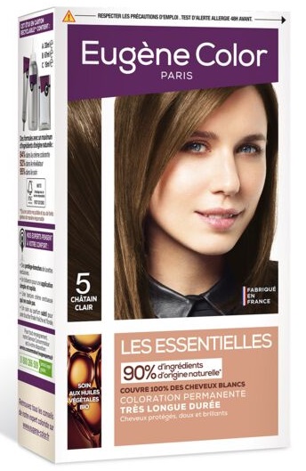 COLORCREM LES ESSENTIELLES COLORACION PERMANENTE 5 CASTAO CLARO