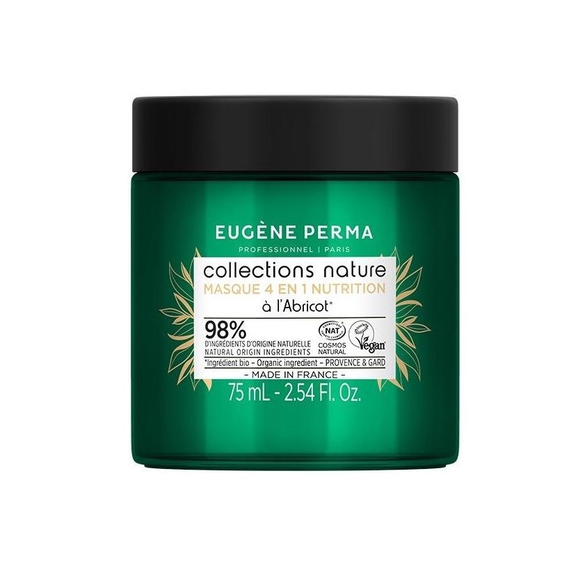 EUGENE PERMA COLLECTIONS NATURE MASCARILLA 4 EN 1 NUTRICIN ALBARICOQUE 75 ML