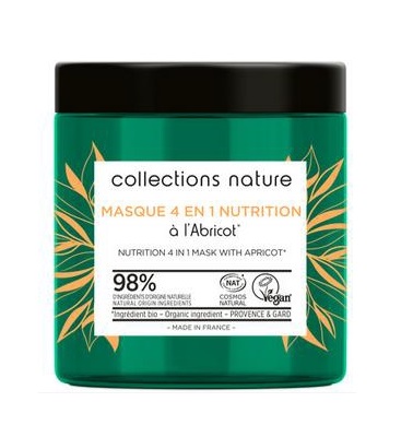 EUGENE PERMA COLLECTIONS NATURE MASCARILLA 4 EN 1 NUTRICIN ALBARICOQUE 500 ML