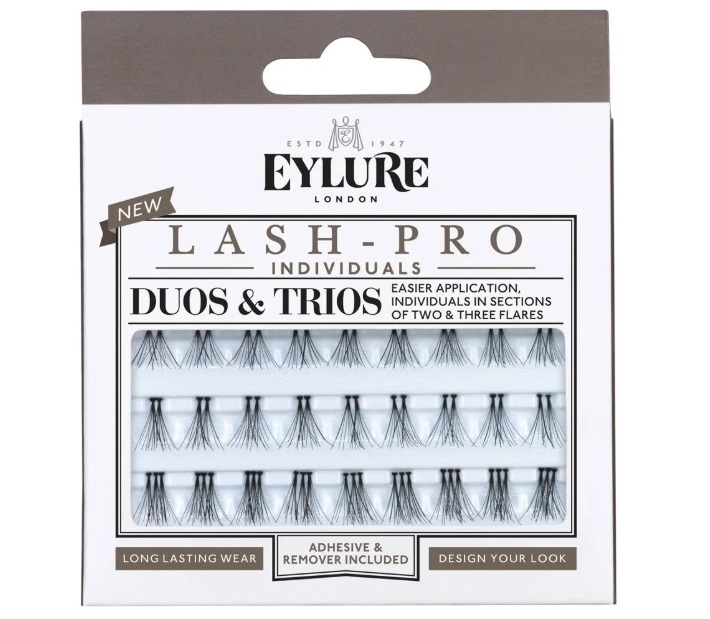 EYLURE PESTAAS POSTIZAS LASH PRO PESTAAS INDIVIDUALES DUOS Y TRIOS