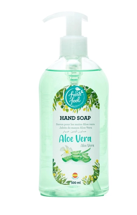 FRESH FEEL JABON DE MANOS ALOE VERA 500 ML