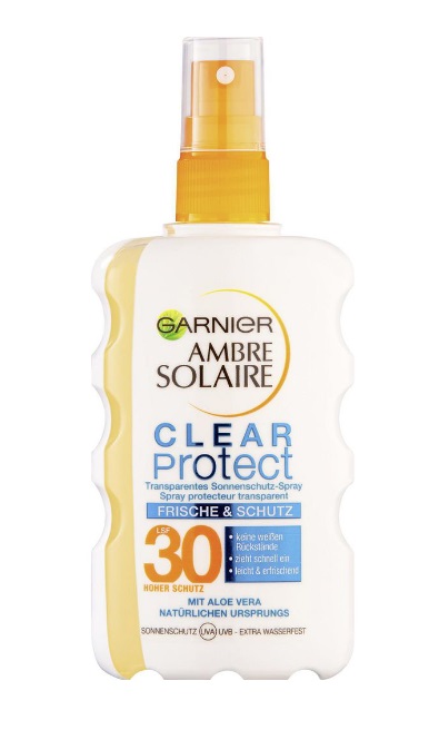 GARNIER AMBRE SOLAIRE CLEAR PROTECT REFRESH SPRAY SPF30 200 ML