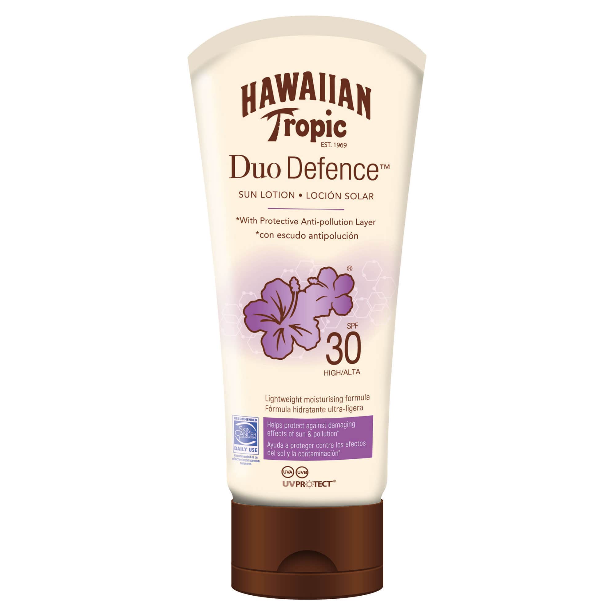 HAWAIIAN TROPIC DUO DEFENCE SPF 30 180 ML