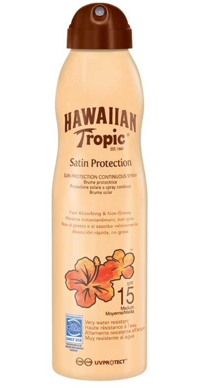 HAWAIIAN TROPIC SATIN PROTECTION SPF 15 ULTRA RADIANCE SUN BRUMA 220 ML