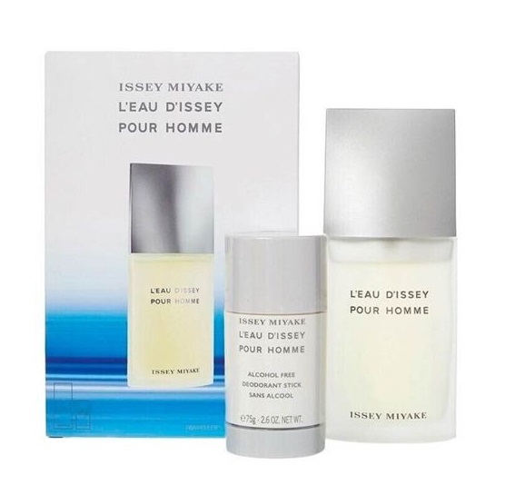 ISSEY MIYAKE L´EAU D´ISSEY POUR HOMME EDT 75 ML + DEO 75 G SET REGALO