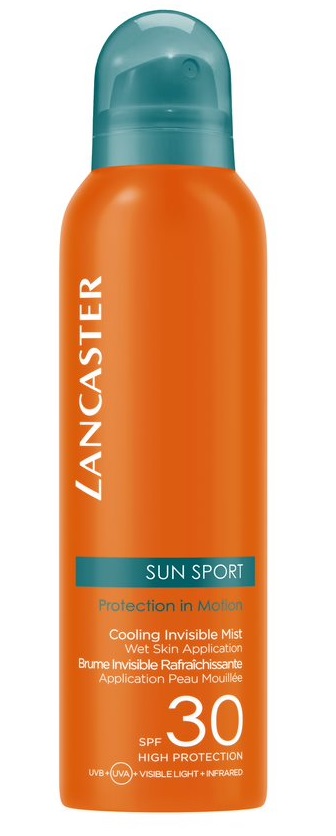 LANCASTER SUN SPORT COOLING INVISIBLE MIST WET SKIN SPF 30 200 ML