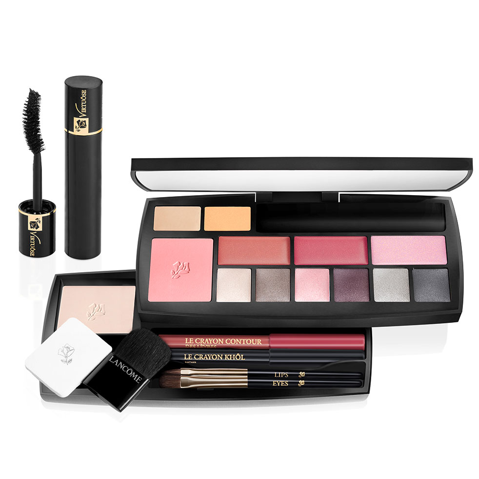 Lancome Absolu Voyage Paleta Maquillaje Máscara de Pestañas Virtuose 2ml Corrector Beige Clair 02 CorrectorBeige 03 Colorete Rose Sable 02 2 Barra de Labios 1 Gloss 6 Sombras de Ojos: White Duo Lancome Absolu Voyage Paleta Maquillaje Máscara de Pestañas Virtuose 2ml Corrector Beige Clair 02 CorrectorBeige 03 Colorete Rose Sable 02 2 Barra de Labios 1 Gloss 6 Sombras de Ojos: White Duo