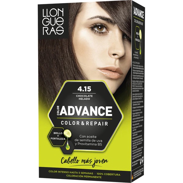 LLONGUERAS COLOR ADVANCE TINTE 4.15 CHOCO HELADO