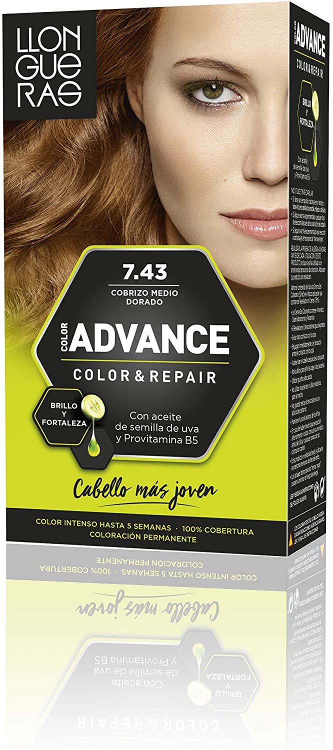 LLONGUERAS COLOR ADVANCE TINTE 7.77 MARRON GLACE