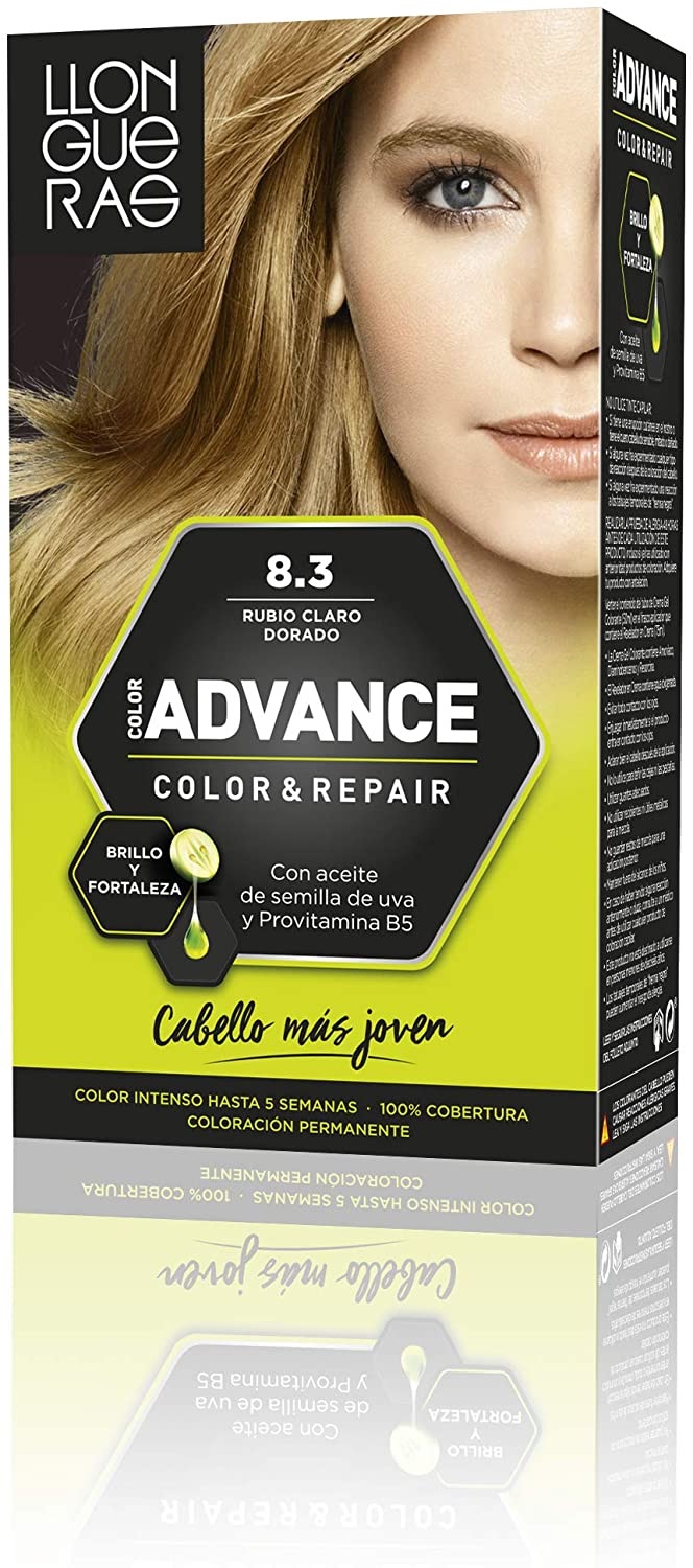 LLONGUERAS COLOR ADVANCE TINTE 8.3 RUBIO CLARO DORADO