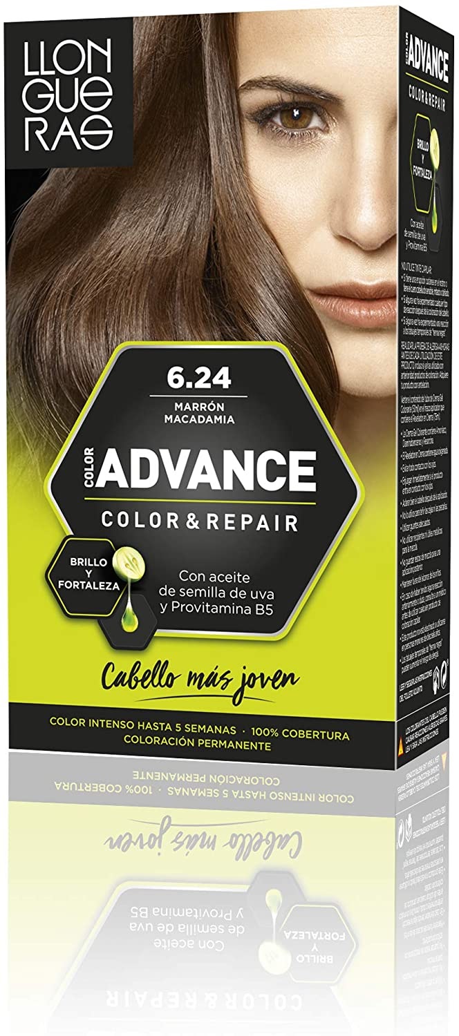 LLONGUERAS COLOR ADVANCE TINTE 6.24 MARRON MACADAMIA