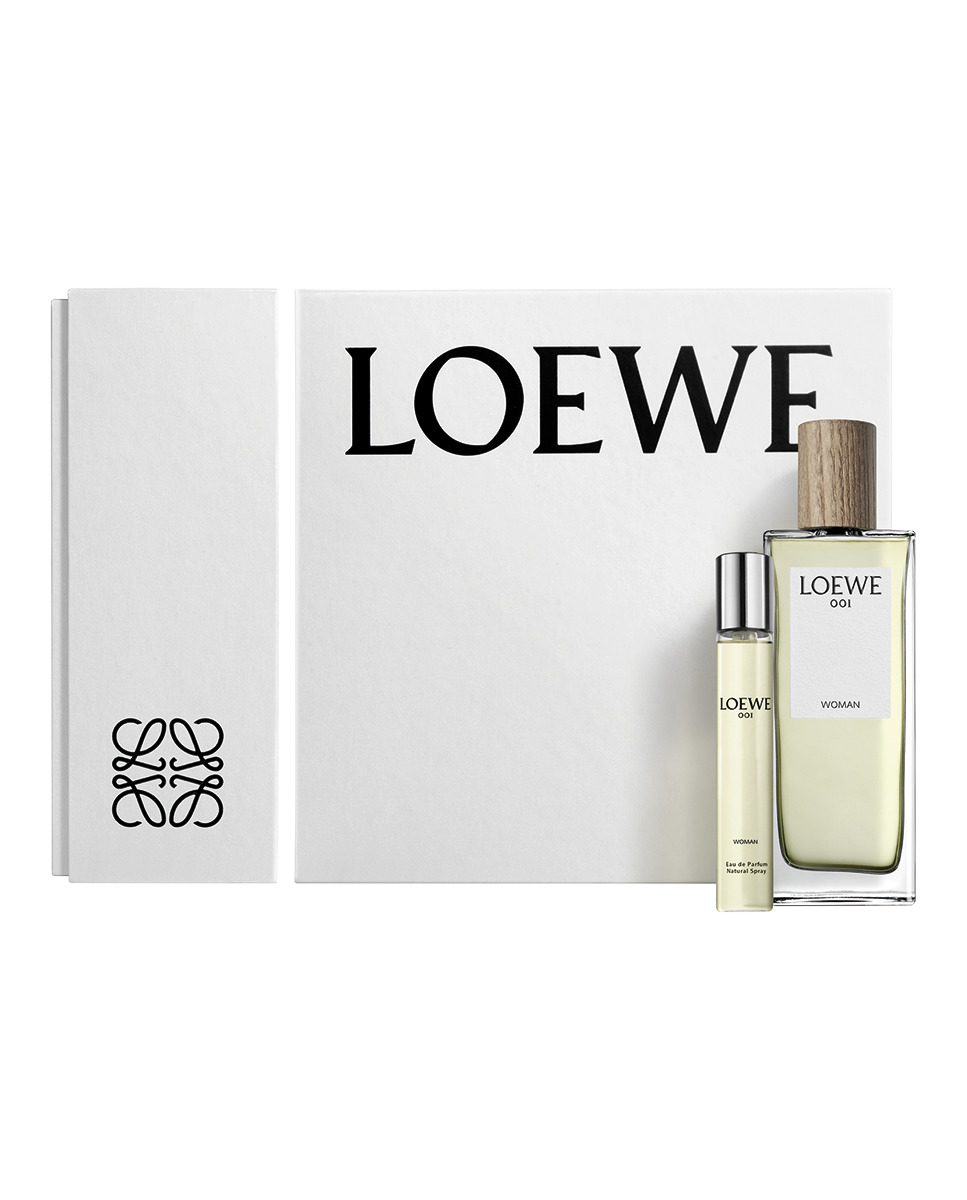 Loewe 001 woman eau de parfum 100 ml vapo + eau de parfum 15 ml set regalo.