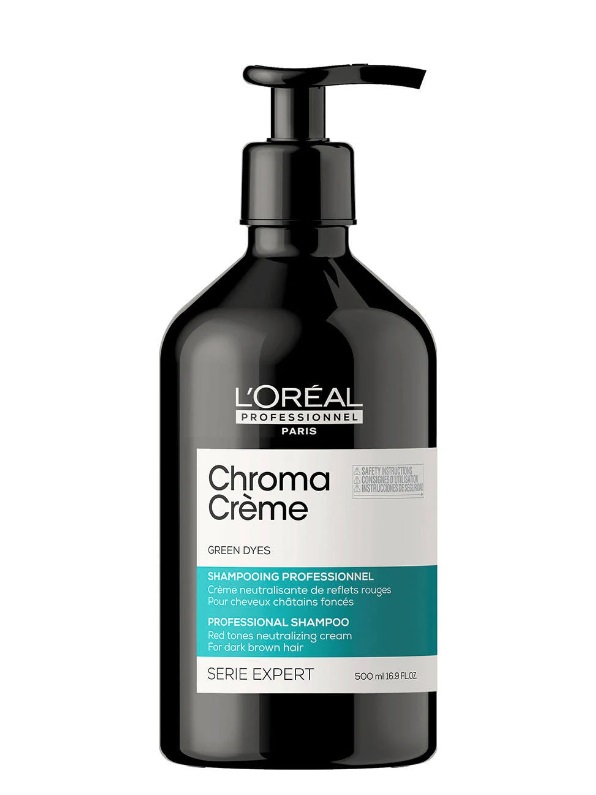 L\'OREAL EXPERT CHROMA CREME GREEN DYES CHAMPU MATTE 500 ML