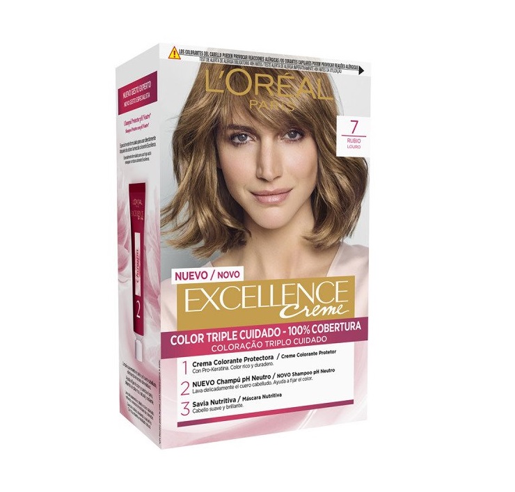 L\'OREAL EXCELLENCE CREME TINTE 7 RUBIO