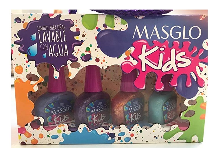 MASGLO ESMALTES UAS KIT SIMPATICA KIDS