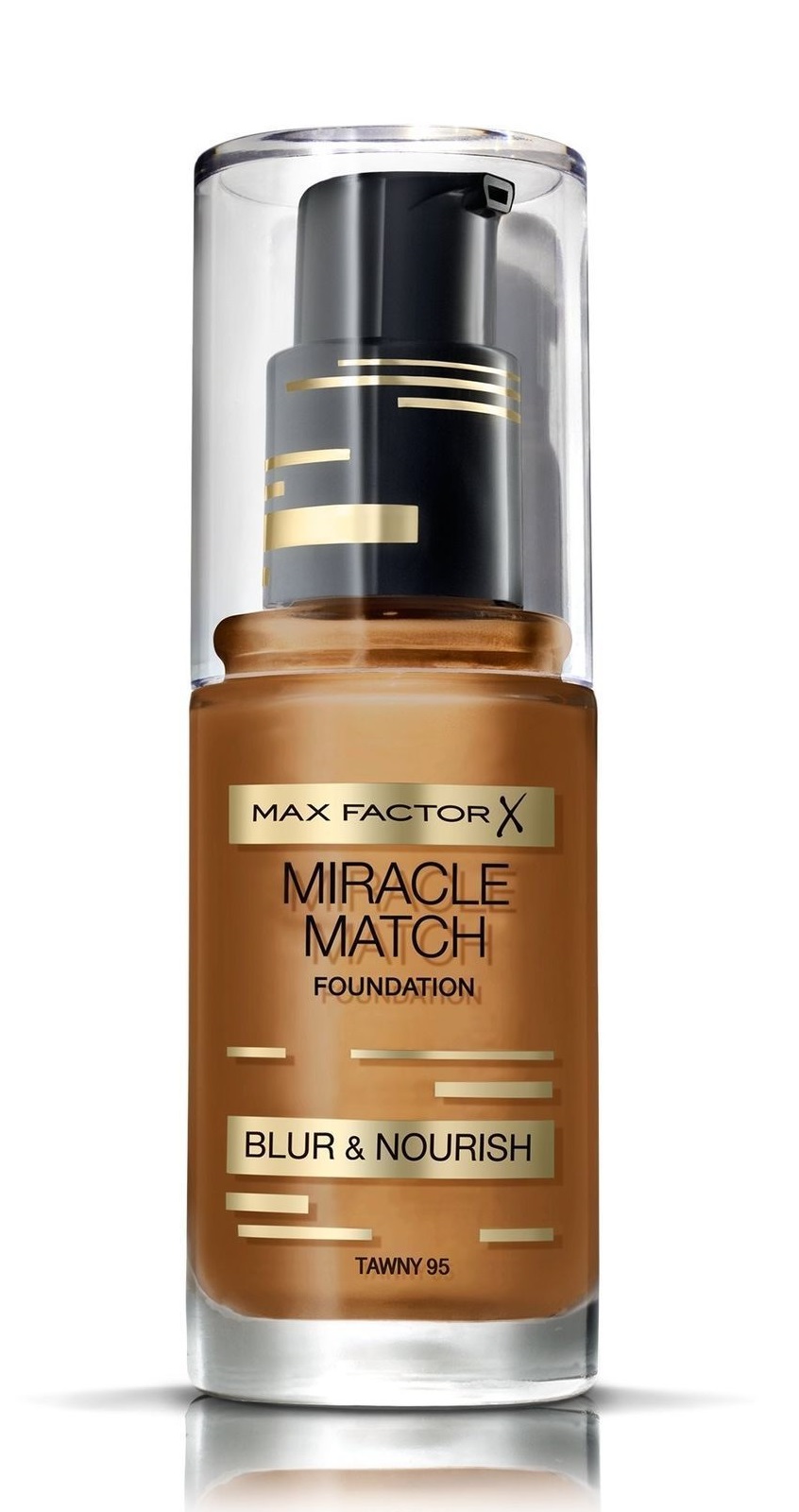 MAX FACTOR MIRACLE MATCH BLUR & NORISH BASE DE MAQUILLAJE 95 TAWNY 30ML