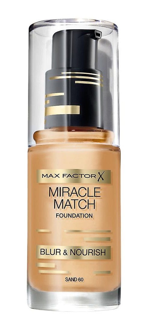 MAX FACTOR MIRACLE MATCH BLUR & NORISH BASE DE MAQUILLAJE 60 SAND 30 ML