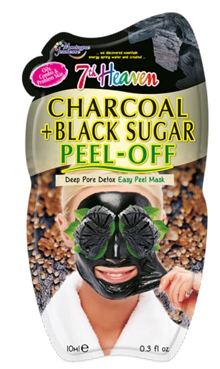 MONTAGNE JEUNESSE CHARCOAL+BLACK SUGAR PEEL OFF MASCARILLA