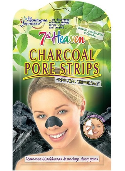 MONTAGNE JEUNESSE CHARCOAL PORE STRIPS  ( 3 UNIDADES)