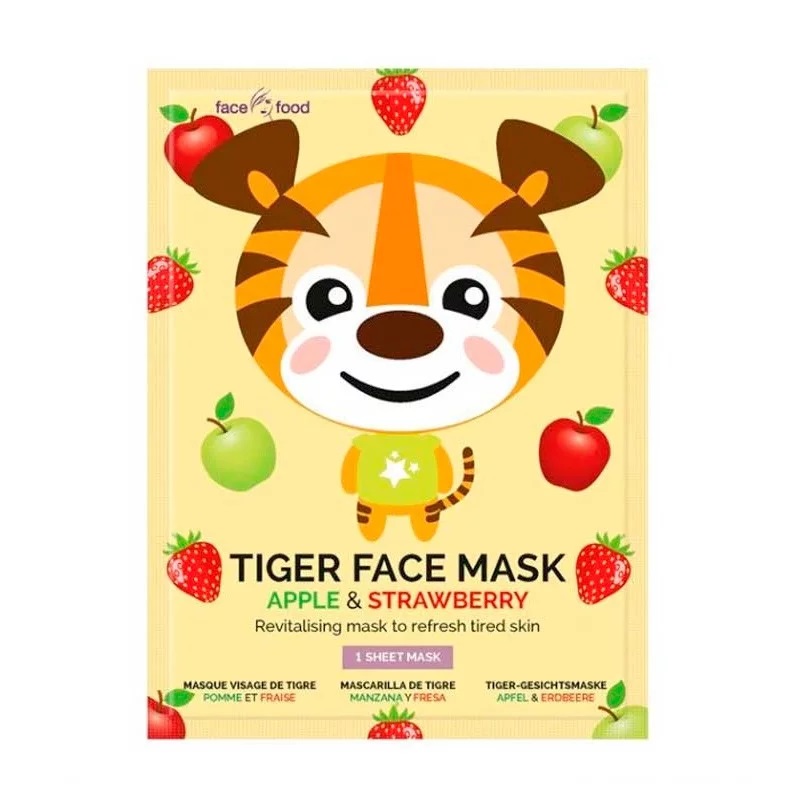 MONTAGNE JEUNESSE MASCARILLA FACIAL TELA TIGRE MANZANA & FRESA