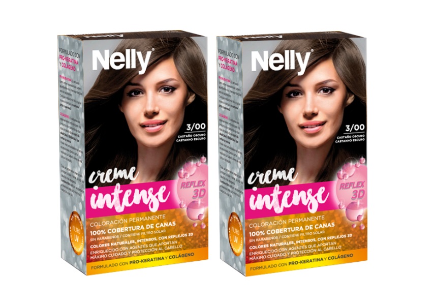 NELLY PACK TINTE 3/00 CASTAÑO OSCURO