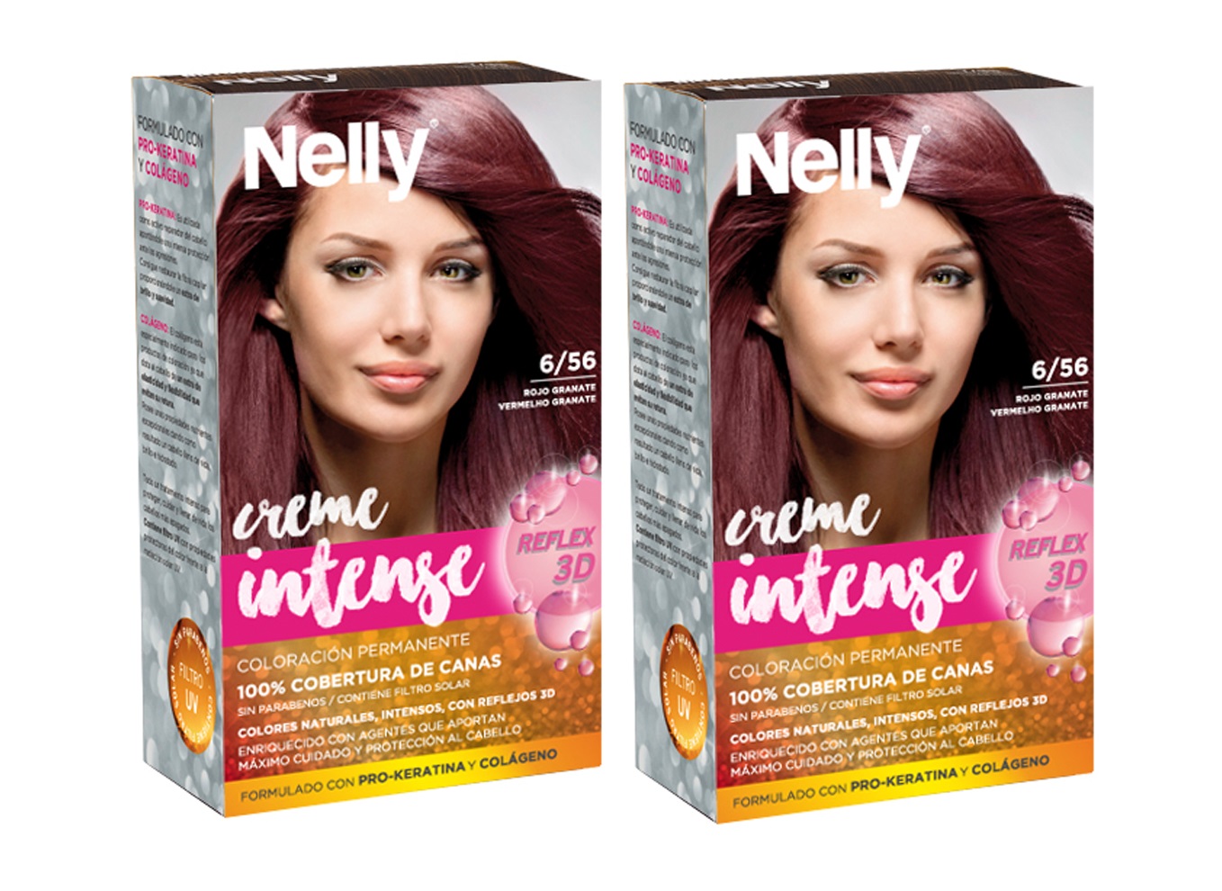 NELLY PACK TINTE 6/56 ROJO GRANATE