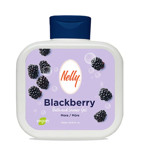 NELLY GEL DE DUCHA BLACKBERRY 750 ML