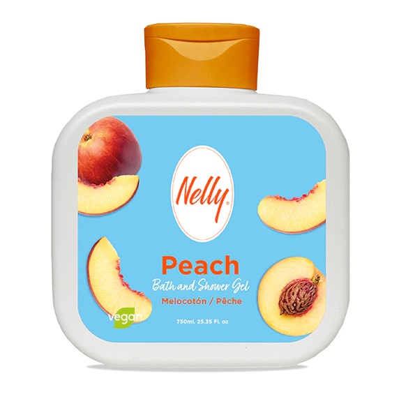 NELLY GEL DE DUCHA PEACH 750 ML