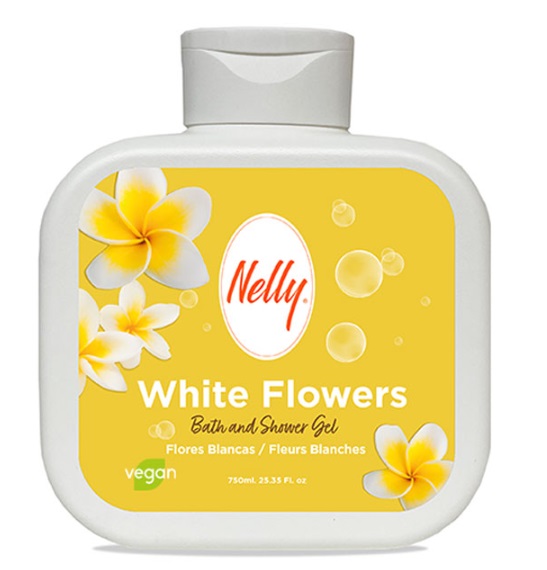 NELLY GEL DE DUCHA WHITE FLOWERS 750 ML